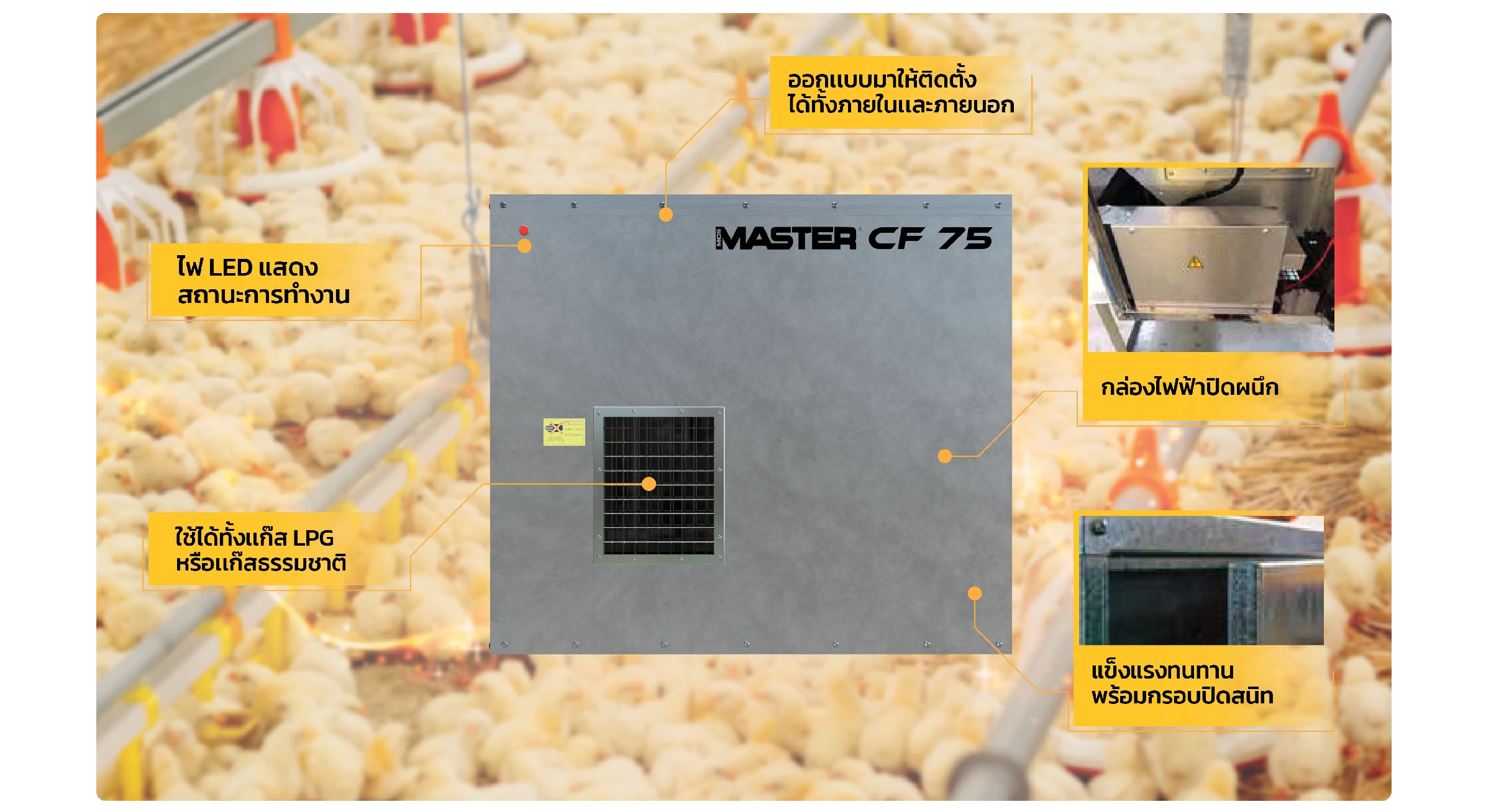 Master Heater CF75