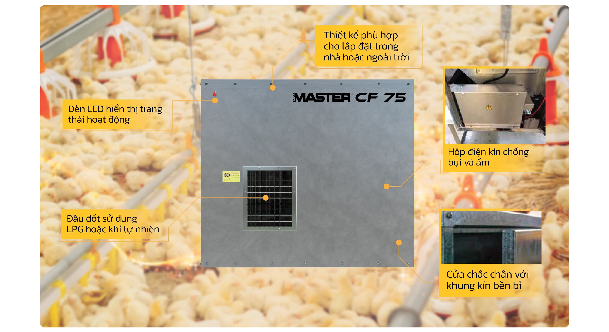 Master Heater CF75